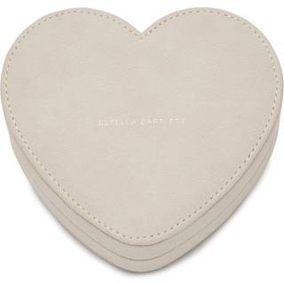 Estella Bartlett EBP5534 Schmuckbox Herz Beige Schmuckkästchen