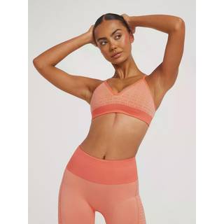 Signature Seamless Sports Bra Peach