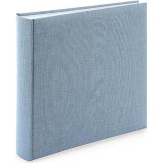 goldbuch Linen photo album Summertime Trend 2 35x36cm 100 white pages Blue-Grey