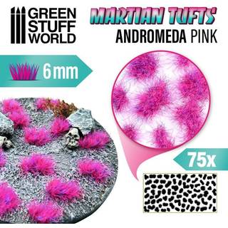 "Martian Fluor Tufts: Andromeda Pink"