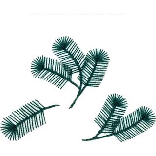 Stick and Stitch Stickpackung Tannenzweige vorgezeichnet