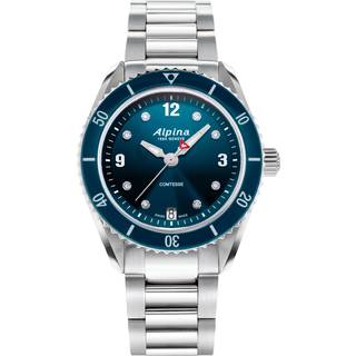 Alpina Comtesse Quartz AL-240ND3C6B - Dame - 36 mm - Analog - Quartz - Safirglas