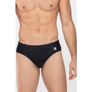 Mey Herren Badehose schwarz unifarben