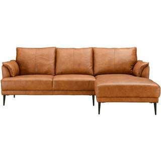 Soul L-Shape Sofa Højre Brun Furnhouse