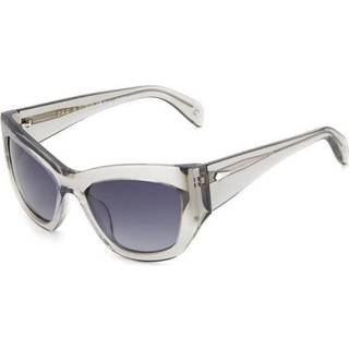 Rag & Bone RNB1071/S KB7/9O 56 Solbriller Kvinder Grå - Transparent Grey - 56mm