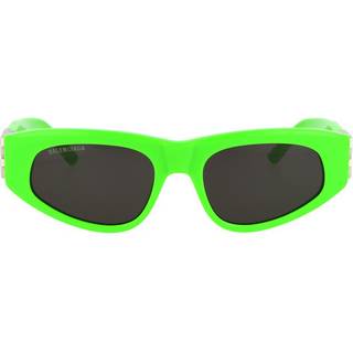 Balenciaga BB0095S 009 53 Solbriller Kvinder Grøn - Shiny Green - 53mm