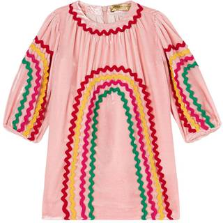Stella McCartney Kids Kjole Med Broderi Lyserød 18 Months  Lyserød  18 måneder  kvinde