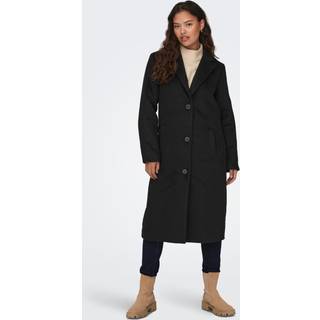 JDY - Sort - Jdytennessee Leo Long Coat Otw Qiq - Small