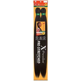 Sensationnel X -Pression Prestretched Braiding Hair - 2X Xpression 72 tommer All Kanekalon Flame Retardant Synthetic Braid in Hair Extensions - 2