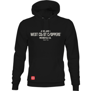 West Coast Choppers Austin Hoodie sort S
