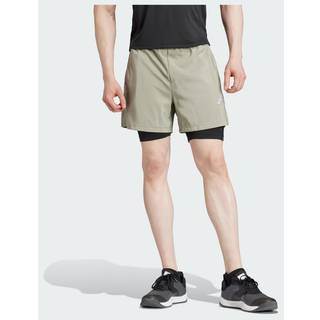 Shorts med underbukser adidas GYM+ WV 2in1 S ir8598 Størrelse XL