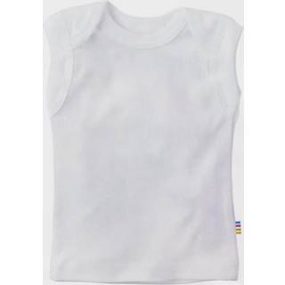 T-shirt uden ærmer hvid bomuld