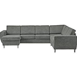 Rom Nordic vendbar hjørnesofa m. chaiselong - grøn