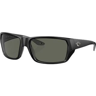 Costa Del Mar Tailfin Polarized 911301 57 Solbriller Mænd Black - Matte Black - 57mm