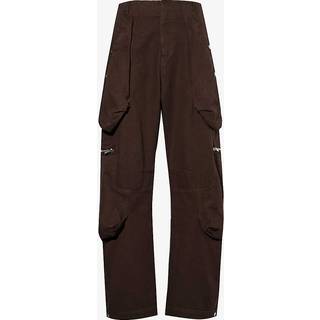 Jacquemus Le Cargo Croissant cotton cargo pants - brown - XL