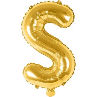 Folienballon Buchstabe gold 36cm