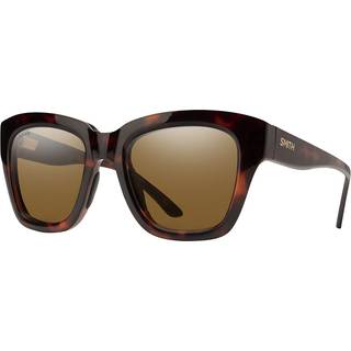 Smith SWAY Polarized 086/L5 52 Solbriller Kvinder Tortoiseshell - Dark Tortoise - 52mm