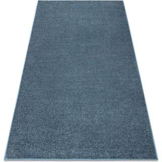 TÆPPER - FOREDRAG INDUS marine blå 75 glat, mélange 100x250 cm