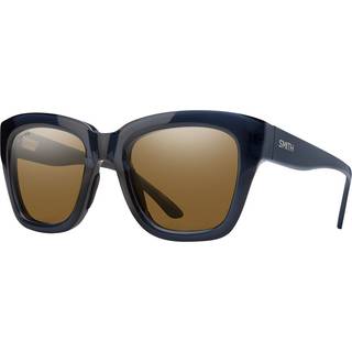 Smith SWAY Polarized QM4/L5 52 Solbriller Kvinder Blue - Transparent Dark Blue - 52mm