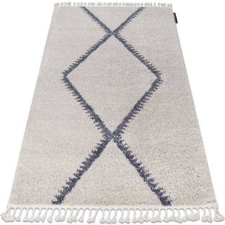 Tæppe BERBER MEKNES B5910 fløde / grå kvaster berberi Marokkansk shaggy 200x290 cm