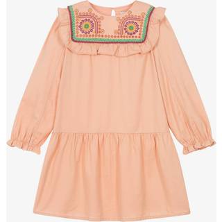 Stella McCartney Kids Embroidered cotton dress - pink - Y 14