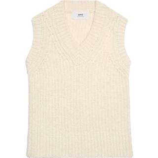 Ami Paris Wool-blend vest - white - S