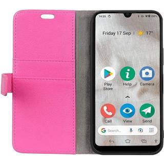 Wallet cover 2-kort Doro 8100 - Lyserød