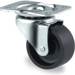 Tente 1430POI038P6046 Hjul 4-pak, nylon 38 mm