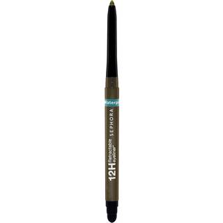 Sephora Collection - Waterproof 12h Retractable Eyeliner - Eliner Retract Wtp-23 12 Shimmer Green - For Women - Grøn