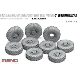 Russian Air Defense Weapon System 96K6 Pantsir-S1 Sagged Wheel Set
