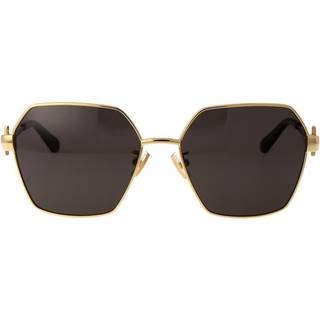 Bottega Veneta BV1224S Asian Fit 002 57 Solbriller Kvinder Guld - Gold - 57mm