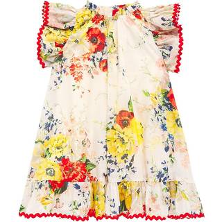 Zimmermann Kids Alight floral cotton dress - multicoloured - Y 10
