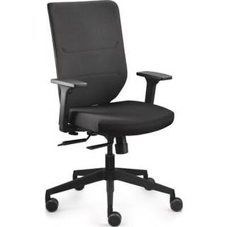 Dauphin TO-SYNC Valo Comfort kontorstol med armlæn sort