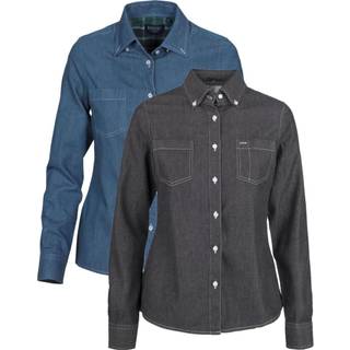 James Harvest Jupiter Woman Skjorte Sort denim Sort