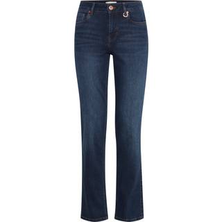 Pulz Jeans PZEMMA HW Jeans medium straight - Blå - Str 33/34 - Damer