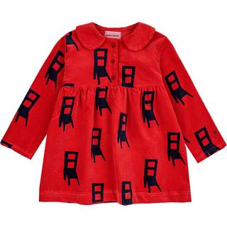 Bobo Choses Baby Have A Seat printed velvet dress - multicoloured - M 9
