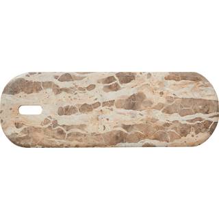 Lene Bjerre Ellia Serveringsbakke 20x60 Cm - Bakker Marmor Linen - A00010847