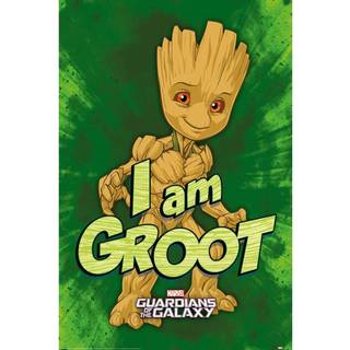 Marvel Poster Pack Guardians of the Galaxy I am Groot 61 x 91 cm (4)