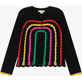 Stella McCartney Kids Ruffled cotton-blend cardigan - multicoloured - Y 4