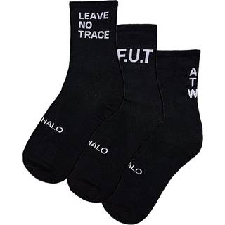 Halo Cotton Socks - Black - 39/42
