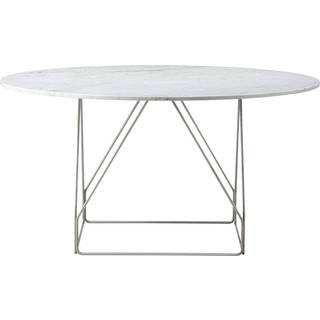 Fredericia Furniture JG Bord Ø140 WHITE CARRARA