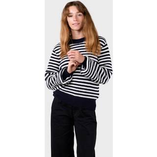 Klitmøller Collective - Gunilla knit - Navy/cream - M