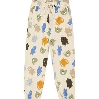 Liewood Inga printed cotton sweatpants - beige - Y 8