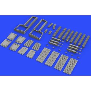 P-51D gun bays for Airfix