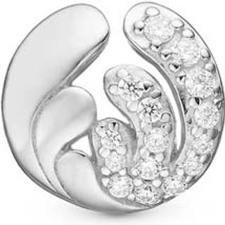 Christina Jewelry Ocean Splash sølv charm til sølvarmbånd og læderarmbånd på 4 mm