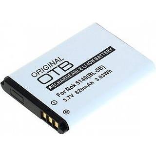 Batteri til Nokia 5140 / 6020 / 7260 - Li-Ion 820mAh erstatning for BL-5B
