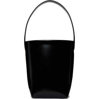 The Row N/S Park Small leather tote bag - black - One Size