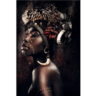 Artwood, Vægdekoration Queen Of Africa 100x150 cm Artwood