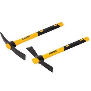ROU 64015 2-delt sæt inkl. 1x Mikro Pick og 1x Cutter Mattock (begge 380 mm / 15"), Gul