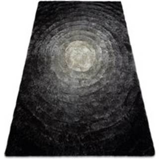 Tæppe moderne FLIM 008-B2 lurvet, cirkler - Strukturelle grå 160x220 cm